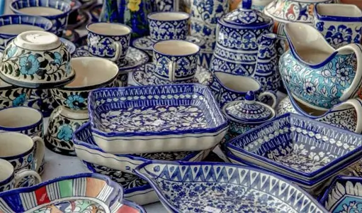 Blue Pottery in Sanganer