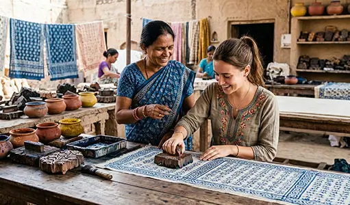 Learn Block Printing in Bagru