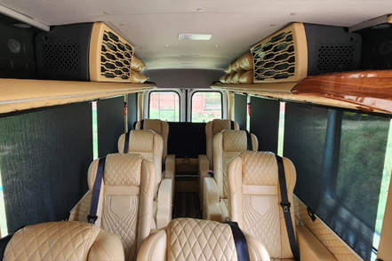 9 Seater Luxury Tempo Traveler