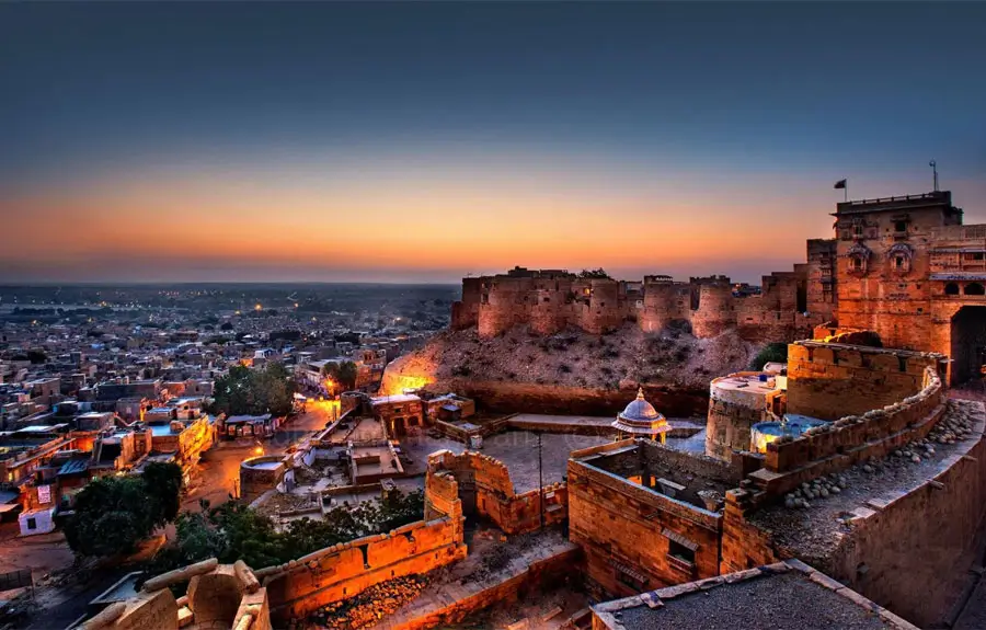 Golden Triangle Tour with Jaisalmer Desert Experience and Private Car Journey