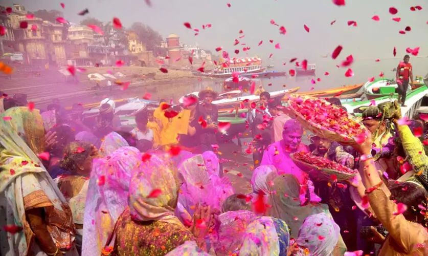 Varanasi-holi